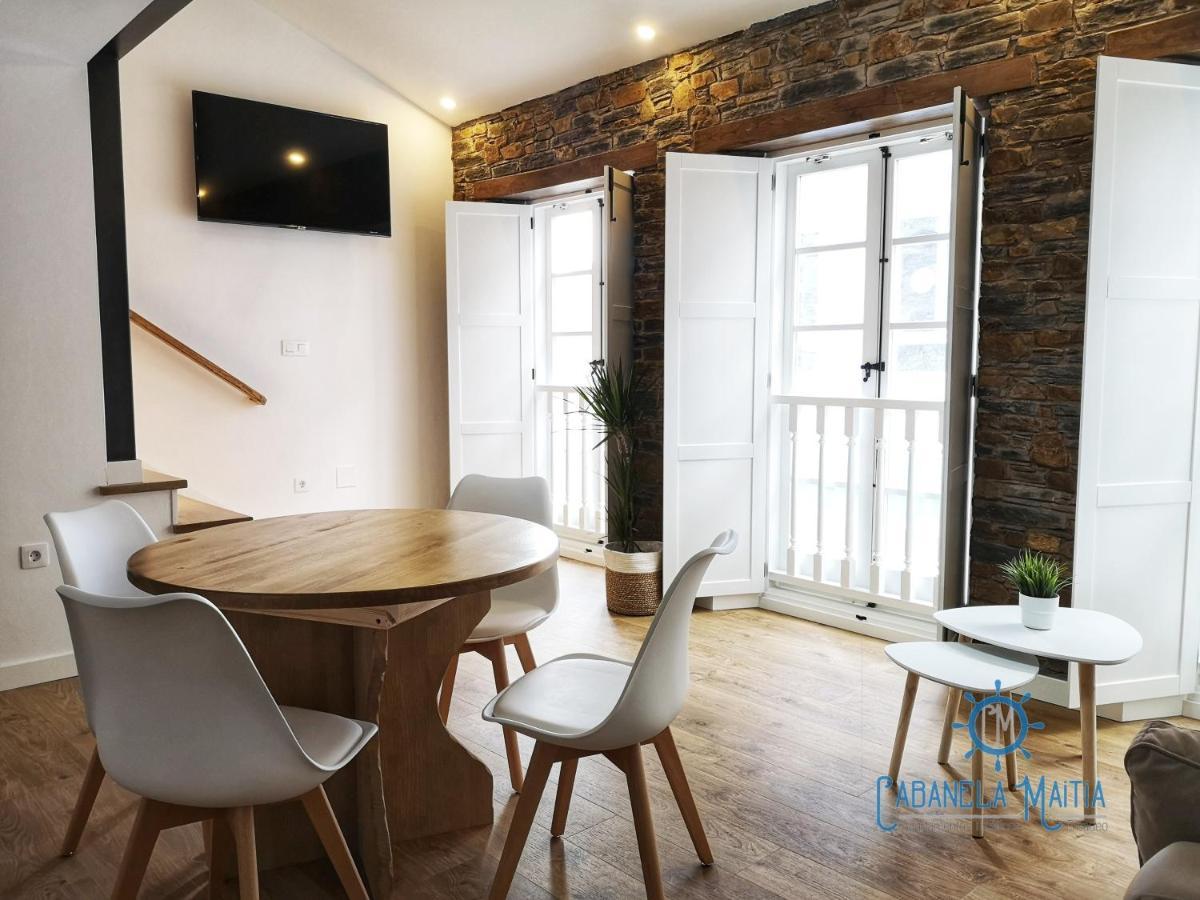 Cabanela Maitia Apto Telmo Duplex Рибадео Экстерьер фото