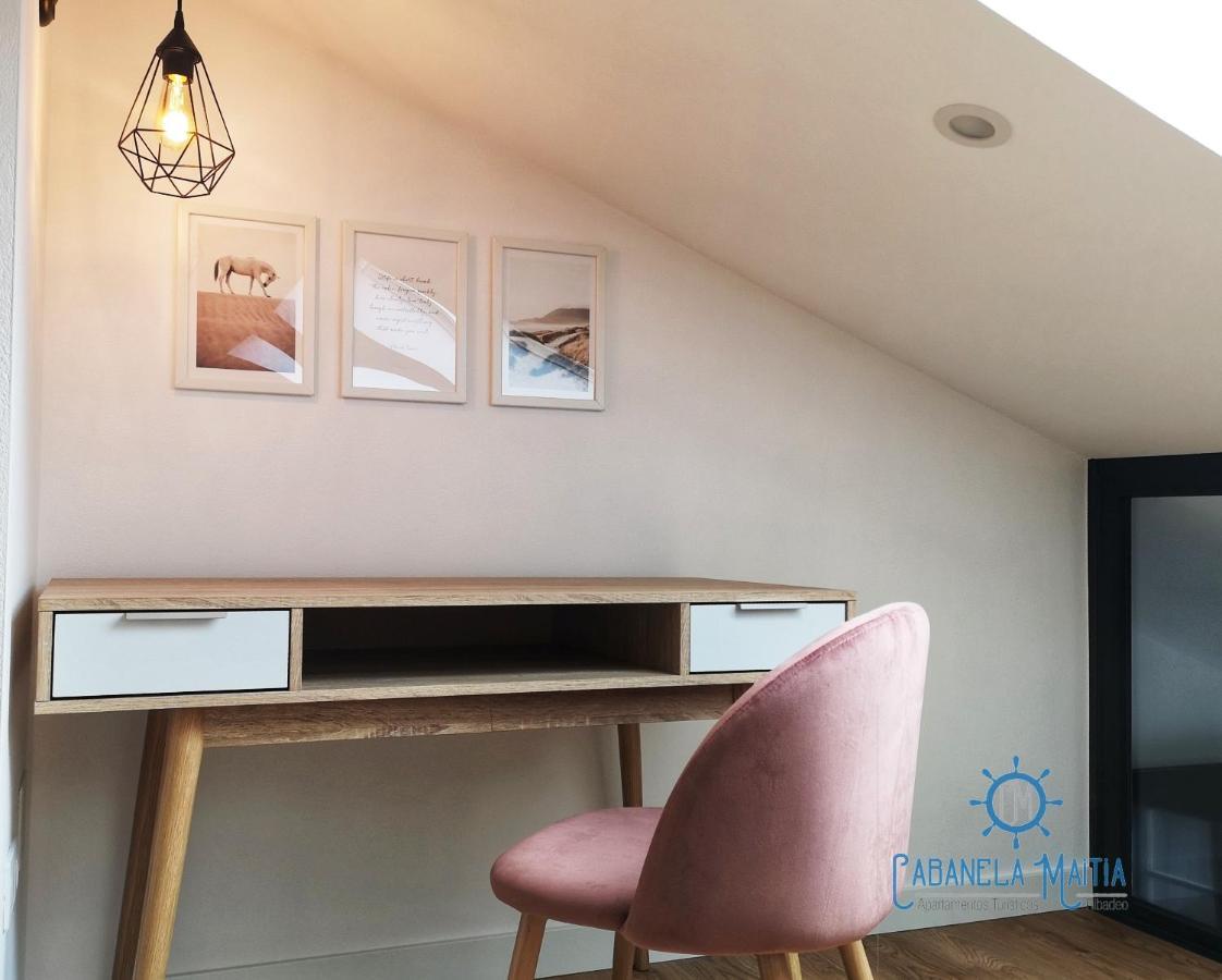 Cabanela Maitia Apto Telmo Duplex Рибадео Экстерьер фото